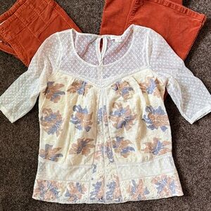 Anthropologie Meadow Rue Blouse